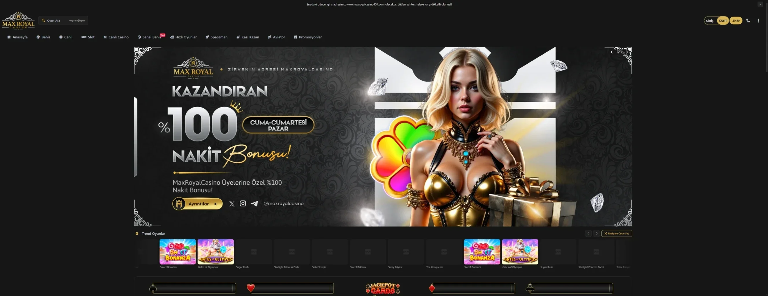 Max Royal ekran görüntüsü